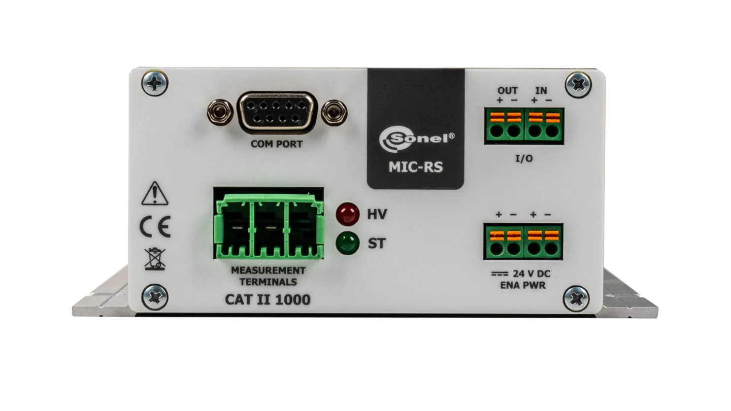 Medidor de resistencia de aislamiento MIC-RS-1