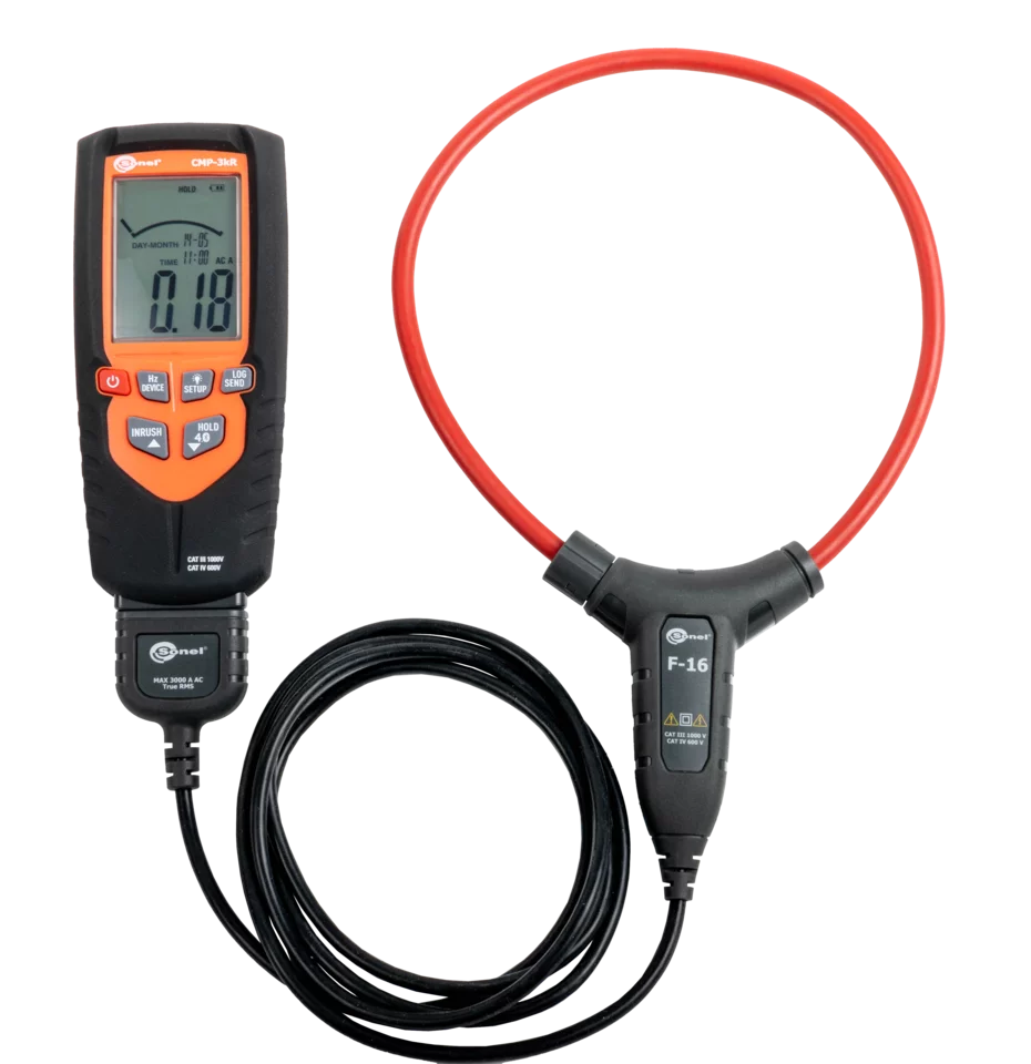 Medidor de pinza digital AC con registrador CMP-3kR-thumbnail