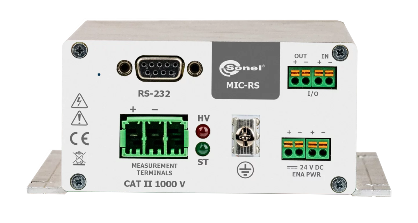 Medidor de resistencia de aislamiento MIC-RS-3