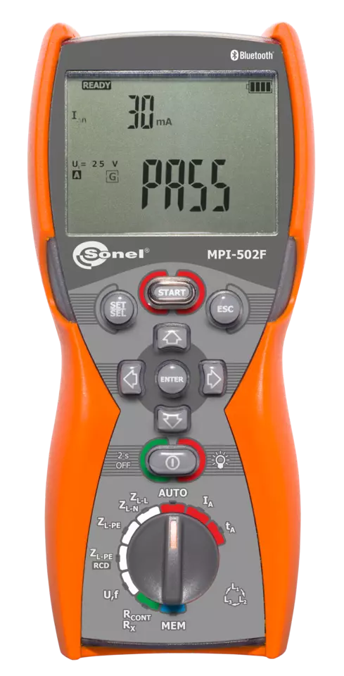 Medidor multifunción de parámetros de instalaciones eléctricas MPI-502F-thumbnail
