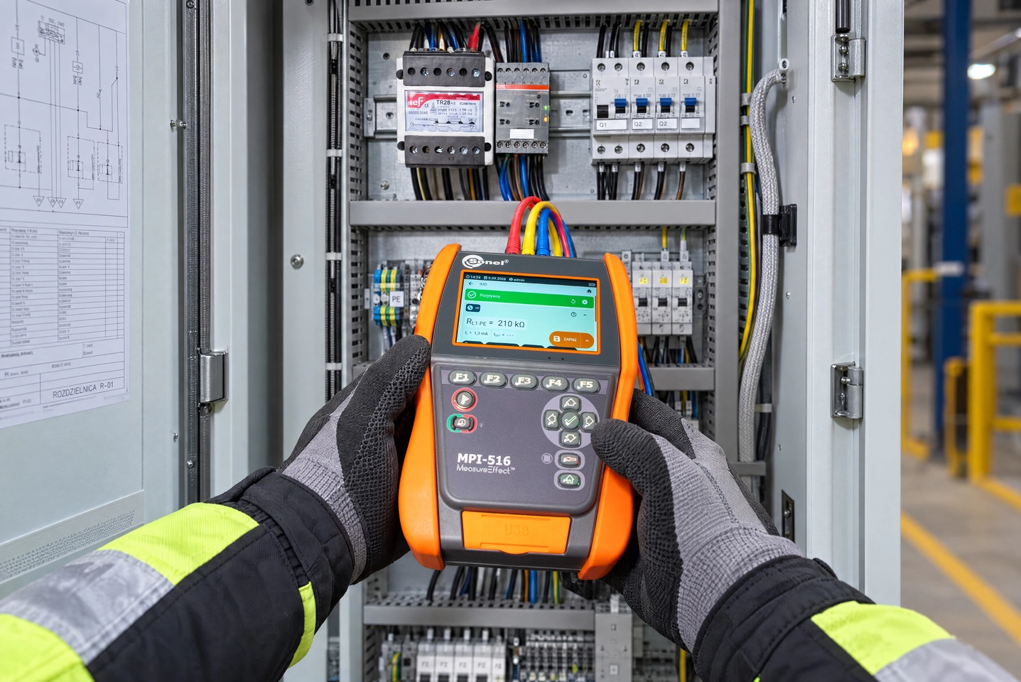Medidor multifunción de parámetros de instalaciones eléctricas MPI-516-9-thumbnail