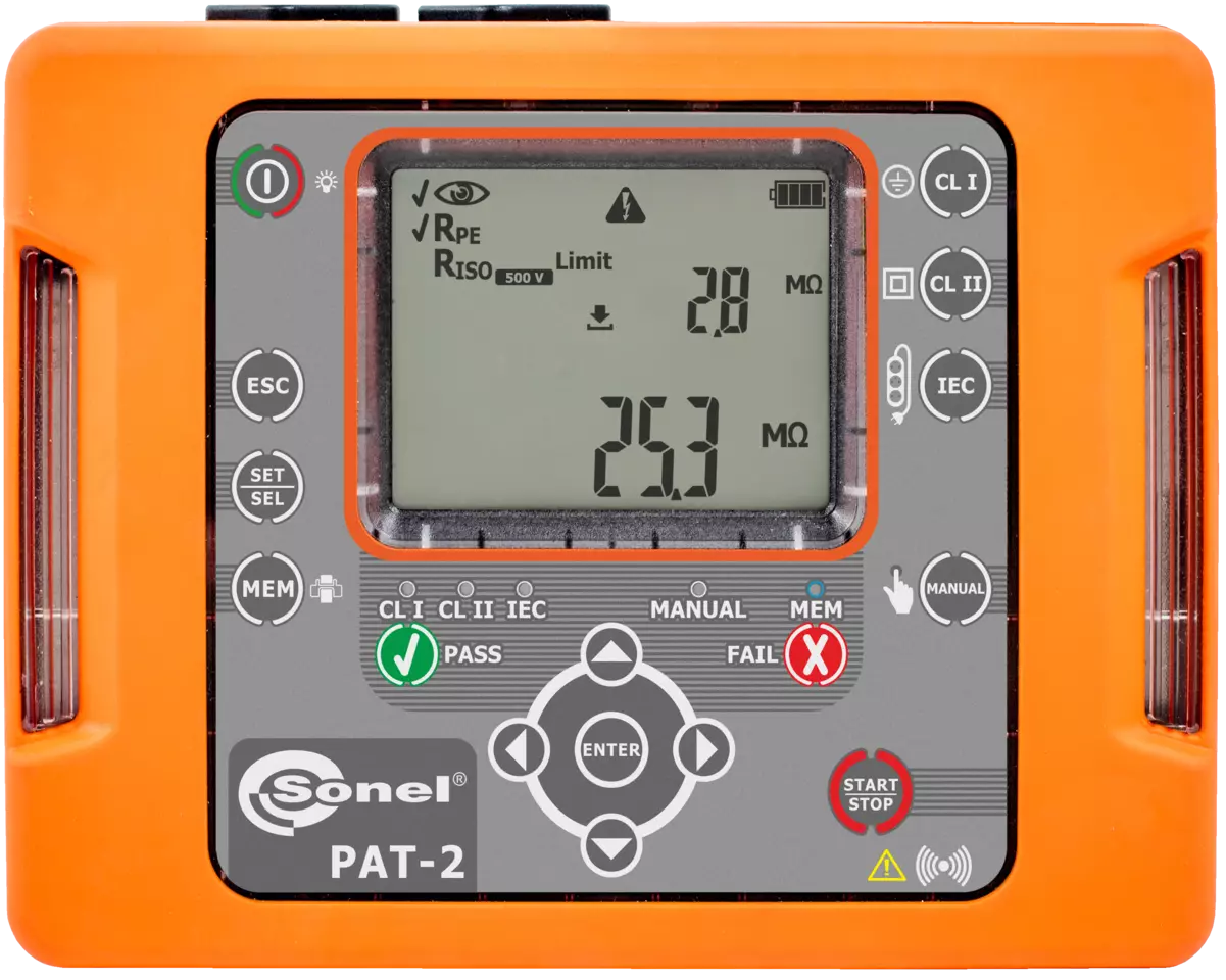 Probador de electrodomésticos portátil PAT-2-thumbnail