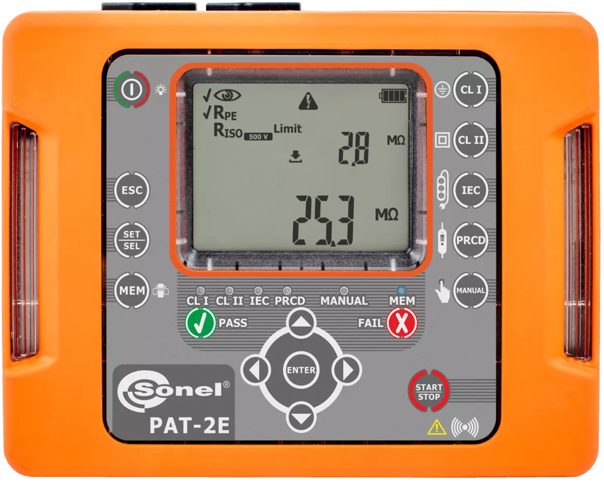 Probador de electrodomésticos portátil PAT-2E-thumbnail