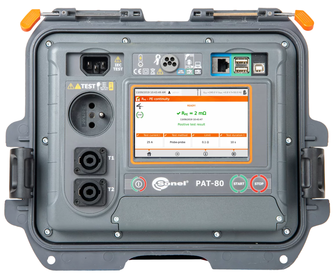 Probador portátil de electrodomésticos PAT-80-thumbnail