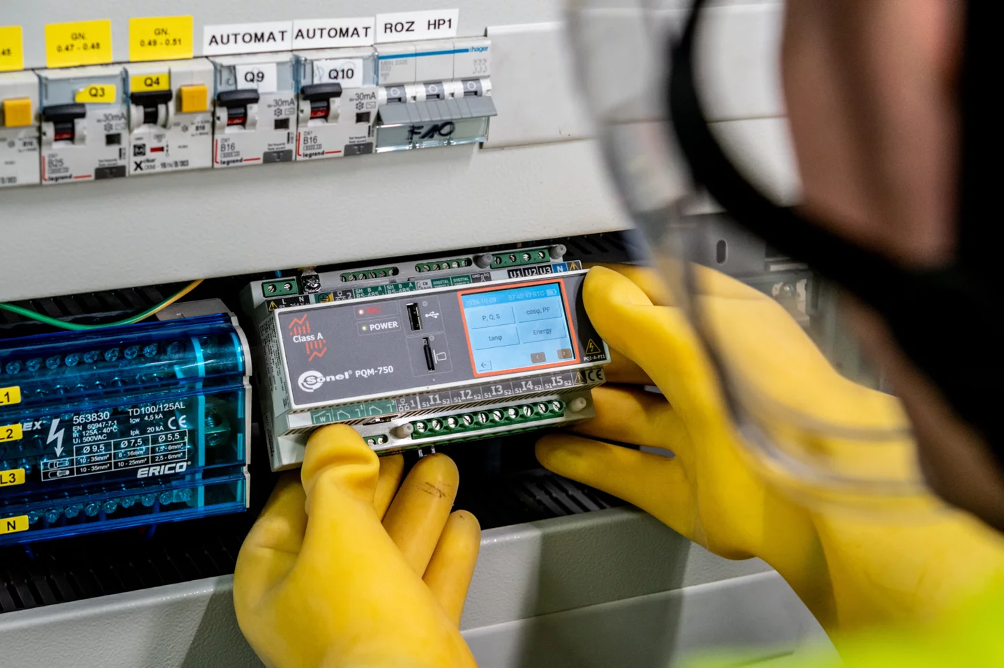 Analizador de calidad de energía (versión DC1-R1-CT5-T1) PQM-750-5-thumbnail