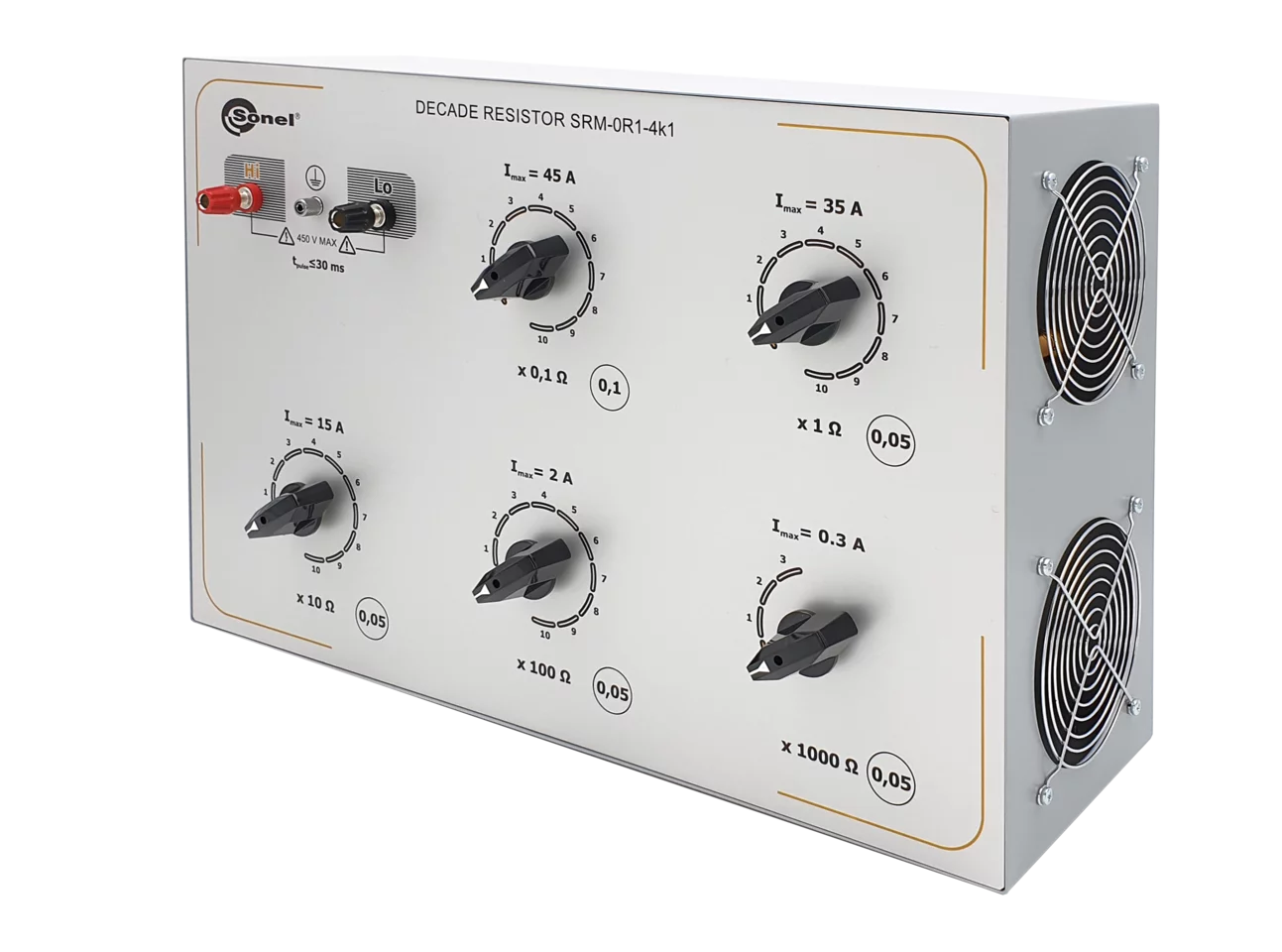 Década de la resistencia de corriente alta SRM-0R1-4K1-2-thumbnail