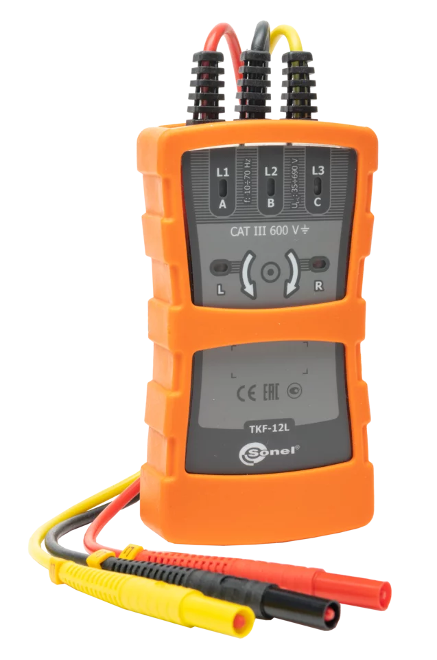 Product: TKF-12 TESTER KOLEJNOŚCI FAZ